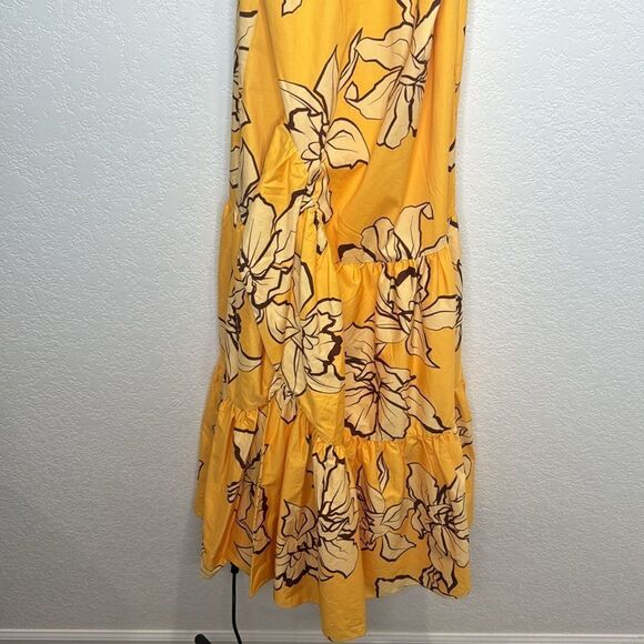NWT HUTCH Anthropologie Floral Halter Maxi Dress Size 12 - Picture 5 of 15